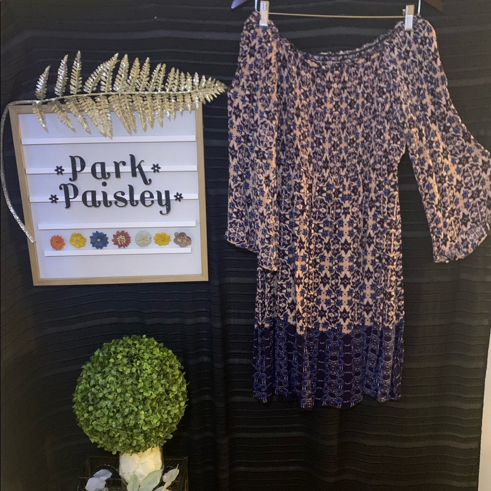 Off Shoulder Midi Dress